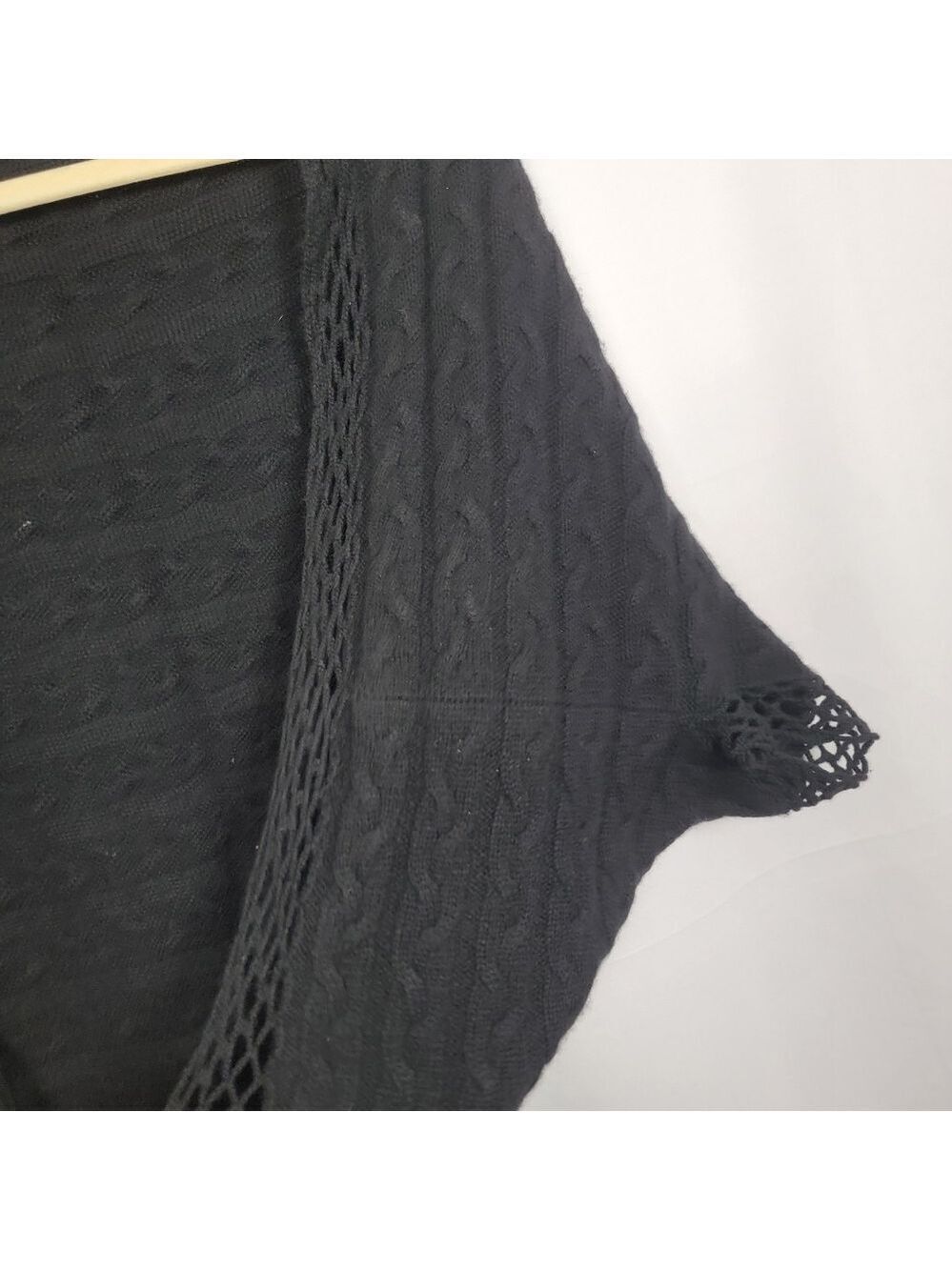 Cashmere Black Shrug Sweater #1497 - Picture 3 of 11